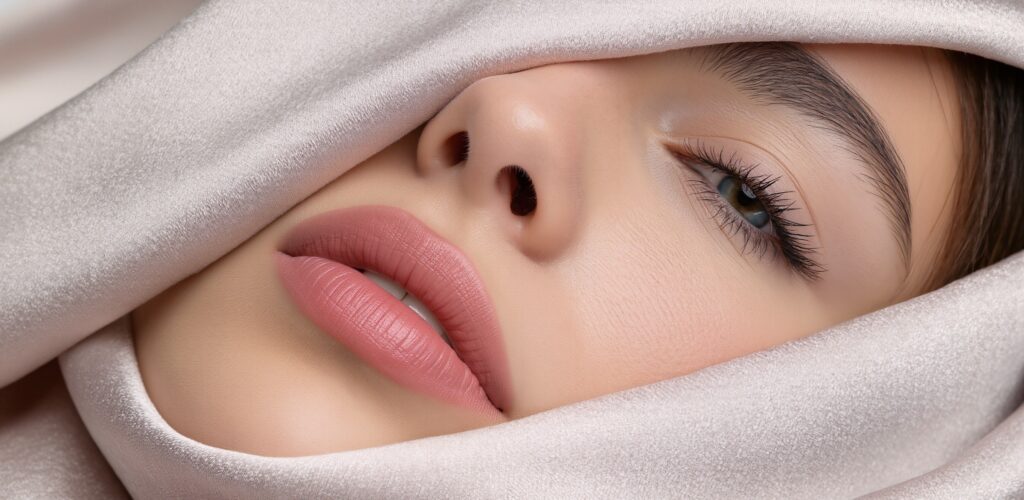 vecteezy close up portrait of a young woman with soft features 77080573